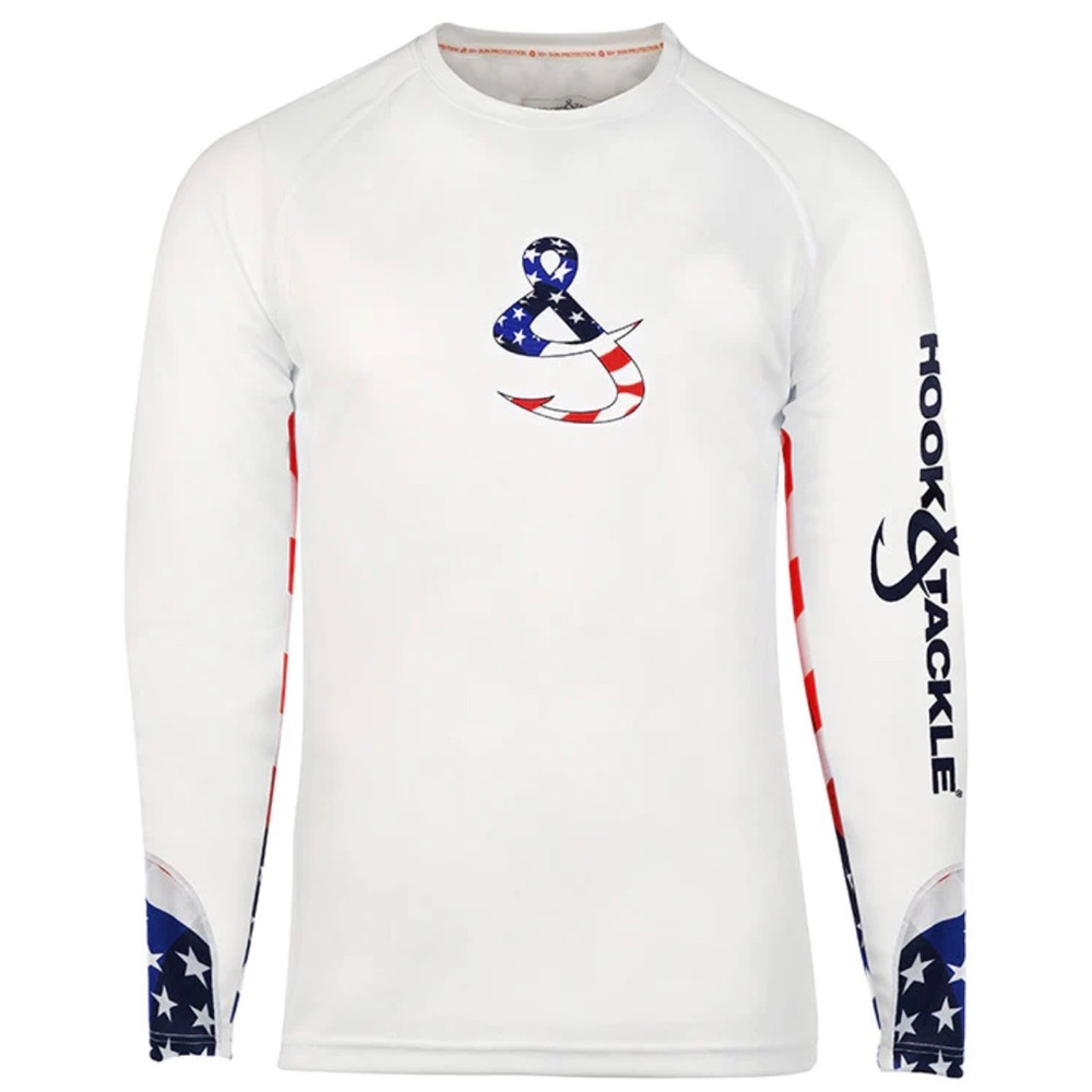 Hook&Tackle USA sun protection shirt